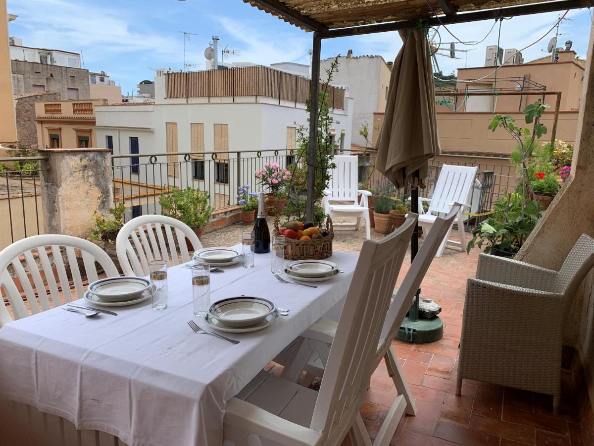 Notaria: Casco Antiguo Apartment with Garden Terrace Sant Feliu de Guixols Exterior photo